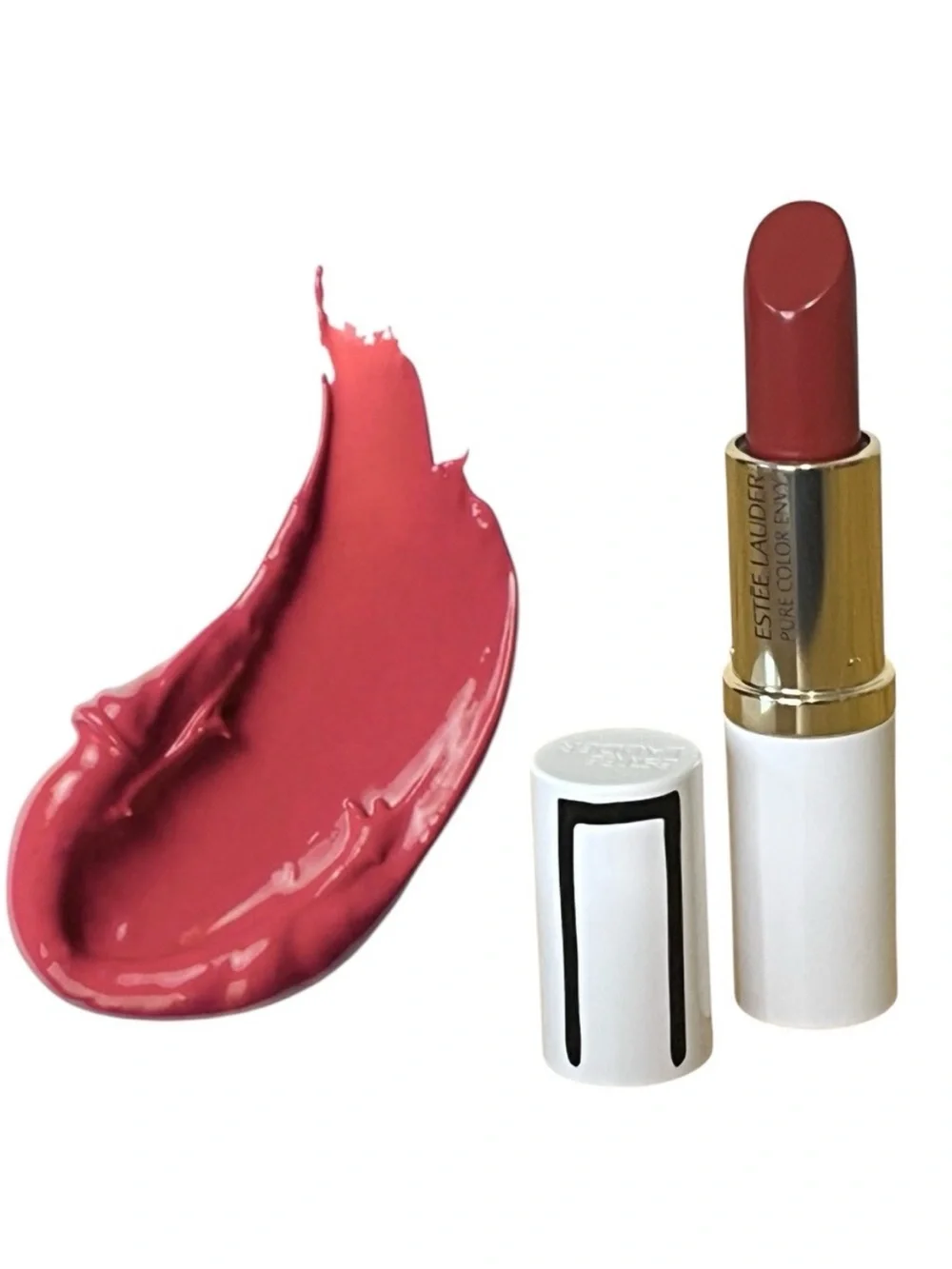 Estee Lauder Pure Color Envy Rebellious Rose 420 Sculpting Lipstick Rosey Pink